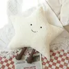 Adorabile sorriso faccia luna stella sole peluche farcito simpatico cartone animato meteo peluche per bambini arredamento camera da letto cuscino del divano cuscino di tiro 240118