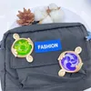 Brooches Game Genshin Impact Cosplay Fontaine Vision Of God Brooch Props Pendant Alloy Lapel Pin Luminous Badge Backpack Accessories Gift