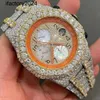 AP Watch Diamond Moissanite Iced Out Can Pass Test 3NNJ 2023OTHER WRISTWATCH SMYELRY VVS OUT VVS1 2 ton guldfärg Mekanisk Watchvbki