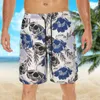 Pantaloncini da uomo Hawaii Uomo Divertenti Quick Dry Surf Costume da bagno Estate Vacanza al mare Carine tasche con coulisse Pantalones