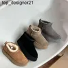 24ss mujeres invierno Ultra Mini bota diseñador botas de plataforma australianas para hombres cuero Real cálido tobillo piel botines zapato lujoso