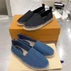 مصمم غير رسمي صندل نساء Espadrilles Canvas Dress Shoes Heal Coafers Classic Slipper Slies Flat Fashion Outdoor Beach Shoes 513