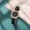 Instagram Super Fire Academy Style Watch Women's Fine Belt Small Dial Student Exam Temperament Simple Art and Compact