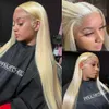 Melodie HD 613 Blonde 30 40 inches 220% straight 5x5 without glue ready to wear 13x6 lace front wig human hair 13x4 lace front wig 230125