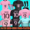 24 25 Inter Miami Futebol Jerseys Messis Beckham Camisas de Futebol 2023 2024 Matuidi Higuain Trapp Pellegrini Pizarro FC Jersey Fãs Jogador Carranza Pirez Morgan Kit