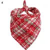 Dog Apparel Pet Drool Towel Triangle Cotton Grooming Scarf Neckerchief Supplies Washable Bow Ties Collar 1pcs