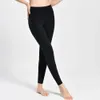 Femmes Yoga Jogging à manches longues avec veste polaire porter Ladys Legging pas de ligne d'embarras pantalon hanche ascenseur serré taille haute Nude Fitness 43