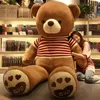 Maglione gigante di alta qualità orso bambola di peluche morbido ripieno animale orsacchiotto peluche bambini e ragazze San Valentino regalo di compleanno di San Valentino 240124