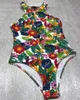 One Piece badkläder för kvinnodesigner Swim Suit Fashion Bikini