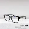 Sunglasses designer CH3440 Eyeglass Frame Male and Female Myopia Cat Eye Pearl Edge Plain Mirror 7SYH