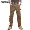TACVASEN IX9 City Tactical Pants Mens Multi Pockets Cargo Pants Combat Cotton Pant Casual Trousers Hiking Work Pants Male 240122