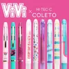 1pcs Limited Pilot Refills Not Include Pilot Hi-Tec-C Coleto Pen Body Component Pink Dot Metallic Cute Stationary 240122