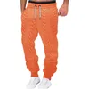 Herrenhose, Herren-Sport-Jogginghose, Trainingsanzug, lockere Passform, Fitnessstudio, Training, Jogger, Bodybuilding-Hose, lässig, Kordelzug, Übergröße, Overalls