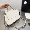 2022 Novo designer de moda- Bolsas de aba clássicas femininas