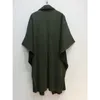 Women's Trench Coats SELING Miyake TURN-DOWN COLLAR Loose Outerwear Pleated Bat Sleeve Thick Half Open Stitch IN STOCK