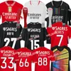 23 24 BenFicAs Voetbalshirts Camisetas Fans Speler Versie 2023 2024 Home G.RAMOS NERES AURSNES RAFA MUSA OTAMENDI Grimaldo J. Mario Camisa CHAMPIONS Voetbalshirt