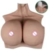 Costume Accessories 10kg Crossdresser Huge Breast Plate Cosplay Super Silicone Boobs Ladyboy Anime Breastplate for Male to Female Trans