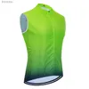 Topy z czołgami męskimi 2024 Specjalna kamizelka rowerów wyścigowych Orbing Cycling Maillot Jersey Men Kobiety Summer Ropa Ciclismo Sleveless Bicycl Tshirt Clothingl240124