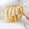 Bangle Bracelet For Women Stainless Steel High Quality Gold Plated Woman Cuff Bracelets Wrist Band Luxury Designer Jewelry Wholesale