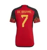 De Bruyne 24 25ホームアウェイベルギーサッカージャージR.Lukaku E.Hazard 2024 2025 Men Shirt Mertens Batshuayi Tielemans T.Hazardファンプレーヤーバージョンアダルトキッズキット