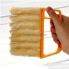 Rengöringsborstar Usef Microfiber Window Brush Air Conditioner Duster Mini Shutter Cleaner Washable Tygborste Drop Delivery Home G DHYVT