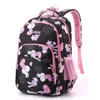 Sacs d'école pour enfants, sac à dos en tissu Oxford Kawaii pour femmes, Double ensemble de stylos, sac à dos de livre à fermeture éclair de dessin animé pour filles du primaire