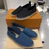 Chaussures plates design femmes Espadrilles chaussures en toile chaussures de pêcheur d'été avec boîte 513