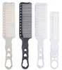 1pc Professional Resin Material Hair Clipper Comb For Men Antistatic Barber Hair Cutting Comb Hairdressing Flat Combs2771767