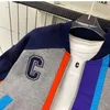 Meninos moda outono primavera casual jaquetas de beisebol 2 a 13 anos crianças soltas lazer esportes roupas tops crianças boutique roupas 240123