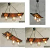 Novelty Lighting Rustic Ceiling Lights - Wine Barrel Pendant Light Room And Cellar Drop Delivery Dhdge