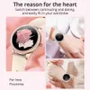 Smart Watches Colmi V33 Lady Smartwatch 1,09 tum Helskärm Thermometer Heart Rete Sleep Monitor Women Smart Watch YQ240125