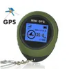 CAR GPS -tillbehör Mini Outdoor Tracker Portable Locator Location Finder Mottagare Travel Navigator med Compass för vandring Cam Cl DHXMY