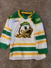 Maglia da hockey Oregon Ducks 2024 Henry Bradford Tobin Fix Henry Andres Arthur Corbin Barak Braslavski Mica Glass Isaiah Strategos Liam Baird Nicholas Slayton