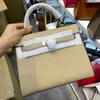 Copie légale Deisgner 8A Sacs boutique en ligne 2024 nouveau modèle de sac en cuir pour femmes epsom de deuxième génération mini single ont un vrai logo wxq