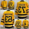 Man Reverse Retro Patrice Bergeron Jersey Brad Marchand David Pastrnak Charlie Mcavoy Tuukka Rask Jake Debrusk Bobby Orr Hockey Zwart Wit 73