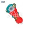 Funny Glass Pipe 3D Hand Painting Smoking Pipe 5 Inches Tobacco Hand Pipe Factory Unique Design