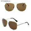 Sunglasses Unisex Pilot Modis Feminino 2024 Luxury Women Men Brand Designer Sun Glasses Vintage UV400 Business