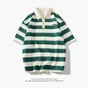 メンズポロスカジュアル2024夏の半袖シュートポロシャツブランドファッション服特別サイズの3xl