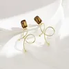 Backs Earrings Vintage Metal Bow Fashion Mosquito Coils Without Piercing Ear Clips