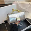 Borse a tracolla Borsa a mano Lanvi N da donna Nuove borse per donna Manico in metallo Borsa a tracolla di tendenza in pelle di marca famosa designer Crossbody T240125