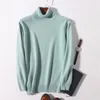 Super Warm 100% Cashmere Turtleneck Sweater Men Clothes Autumn Winter Knitted Pullover Jumper Ropa Hombre Pull Homme 240119