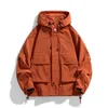 Męskie kurtki Shwinao 2024 Fioletowe bluza męskie kurtka wiatrówka Hip Hop Silny kolor na zewnątrz sportowe płaszcze z kapturem odzież M-5xl