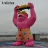 wholesale High Quality Outdoor Promotion Car wash Inflatable Gorillas kingkong balloon 4/6/8m height For Advertising 001