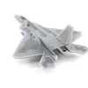 JASON TUTU Aircraft model 1/72 Scale Alloy Fighter F-22 US Air Force Aircraft F22 Raptor Model Planes 240118