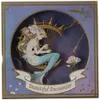 Симпатичная закладка-русалка, женские металлические закладки, для любителей книг, подарок для читателей аниме «Русалка-учительница» 240119