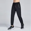 lu men jogger długie spodnie sportowe joga strój polarny kieszenie na dresowe spodnie do joggingu spodnie męskie fitness elastyczna fitness c653