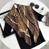 Bufandas de diseñador para mujer, bufanda 100% de seda, bufanda con alfabeto, tamaño 90x90, bufanda de cuello profesional para mujer, verano invierno