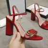 Famoso designer saltos sandálias de luxo slides para mulheres couro festa plataforma cunhas apartamentos sandália caixa