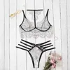 Sexy Set Sexy Lingerie For Sex Women Porno Lingerie Open Bra Erotic Underwear Babydoll Crotchless Female Costume Lace Sleepwear