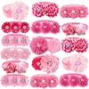 Abbigliamento per cani 10 pezzi Collare con fiori di San Valentino Papillon per toelettatura Papillon regolabile Papillon rosa per forniture per cani di piccola taglia
